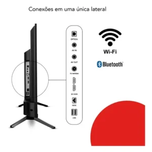 Smart TV AIWA 32” Android HD Borda Ultrafina HDR10 Dolby Áudio AWS-TV-32-BL-02-A - Imagem 9