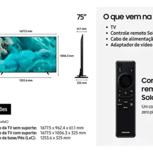 Smart Tv Samsung Vision Ai Qled 75 4k Qn75q7faagxzd - Imagem 7