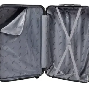 Mala de viagem 23kg média Londres Swiss Move Preto - Imagem 7