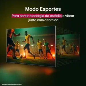 Smart TV 4K 86" LG QNED73 Portal de Games Processador AI α7 Ger8 4K Super Upscaling Google Cast Integrado Controle AI Magic WebOS 25 Modo Esportes Alerta de Esportes - Imagem 4
