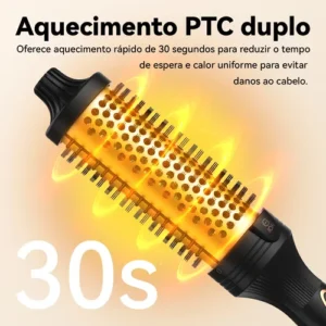 Modelador De Cachos Pente Dear Quente Íons Negativosportátil - Imagem 5