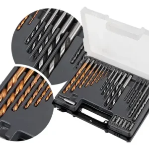 Jogo De Brocas Buchas E Bits Com 300 Peças E Maleta + Kit Chaves Catraca Reversível 40 Peças The Black Tools - Imagem 7
