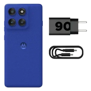 Smartphone Motorola Edge 60 Pro 5g - 256gb 24gb (12gb Ram+12gb Ram Boost) Tela Quad-curve Moto Ai 50mp Sony Camera Ultrarresistencia Militar Ip68 + Ip69 - Azul - Imagem 5
