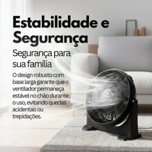 Ventilador Circulador Ar Forte Silencioso Forte Turbo 40cm - Imagem 7