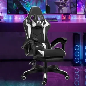 Cadeira Gamer Python Fly GC01 Ergonômica com Apoio para Pés e Encosto Reclinável até 150kg - Imagem 1
