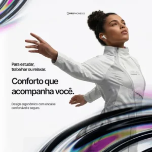 Fone Ouvido Bluetooth 5.4 Sem Fio Estojo De Carregamento Anti Ruido A Prova Dagua Compatível Com Ios Samsung Galaxy Android Tws Wireless Air Premium Microfone Touch Marca Pro Phone See - Imagem 5