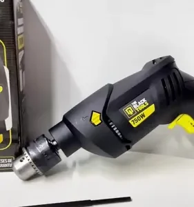 Furadeira De Impacto Profissional 1/2 Pol 13mm 750w Tbf750 Função Reversa Controle de Velocidade 127V The Black Tools - Imagem 2
