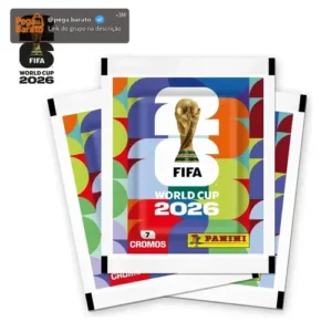 Kit Com 10 Envelopes 3o Lote 70 Cromos Copa Do Mundo Fifa 26 - Imagem 1