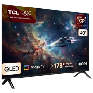 Smart Tv Tcl 40 Qled Full Hd Google Tv Bluetooth 40s5k - Imagem 3