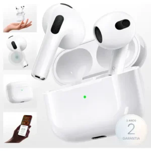 Fone Ouvido Bluetooth 5.4 Sem Fio Estojo De Carregamento Anti Ruido A Prova Dagua Compatível Com Ios Samsung Galaxy Android Tws Wireless Air Premium Microfone Touch Marca Pro Phone See - Imagem 9