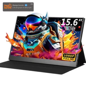 Monitor Gamer Portátil 15.6 1080p Fhd Ips Com Hdmi Usb - Imagem 1