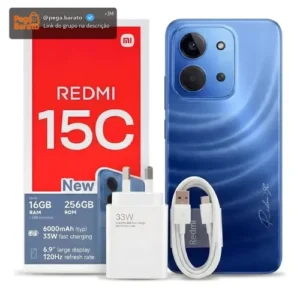 Xiaomi Redmi 15c 256gb 16gb RAM azul Dual Sim - Imagem 1