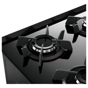 Fogão 4 Bocas Dako Supreme Glass Com Mesa Vidro Preto Bivolt Preto Bivolt - Imagem 3