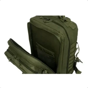 Mochila tática de camuflagem 50 litros CHL patch militar verde - Imagem 7