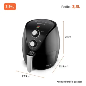 Fritadeira Sem Óleo Air Fryer 3,5L Mondial 1500W AF-31 - Imagem 9