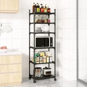 Prateleira De Cozinha De Aço, 5/6prateleira De Armazenamento - Imagem 3
