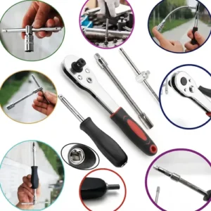 Kit 46 Chave Catraca Jogo De Soquetes Allen Torx Ferramentas - Imagem 9