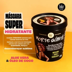 Máscara De Hidratação Morte Súbita 450g Lola Cosmetics - Imagem 8