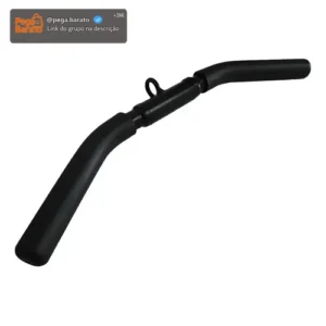 Barra Curva Triceps Pulley Puxador Profissional Academia - Imagem 1
