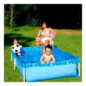 Piscina Retangular Pequena 1000 Litros Portátil - Mor - Imagem 6