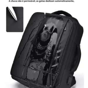 Mochila Dos Homens Com Faixa Impermeável Para Expansão - Imagem 7