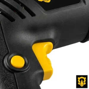 Furadeira De Impacto 13mm 750w Profissional Com Kit Brocas Buchas E Bits 300 Peças The Black Tools - Imagem 11