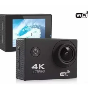 Câmera Filmadora Sport 4k Wi-fi Hd 12mp Prova Dágua Cor Preto/Prata - Imagem 7