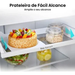 Geladeira Hisense Duplex Inox 381L Inverter Frost Free RT3N375 220V - Imagem 10