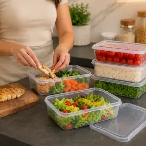 Kit 10 Potes 500ml Bpa Free Freezer Microondas Reutilizável - Imagem 11