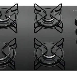Cooktop 4 Bocas Atlas Agile Up Mesa Vidro Mega Chama Bivolt - Imagem 1