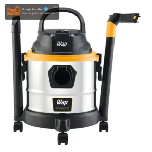 Aspirador De Pó E Água Fw008809 Gtw Inox 15 1700w Wap Preto - Imagem 1