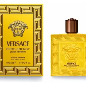 Perfume Versace Eros Energy EDP 100ml Masculino notas cítricas e aromáticas - Imagem 4