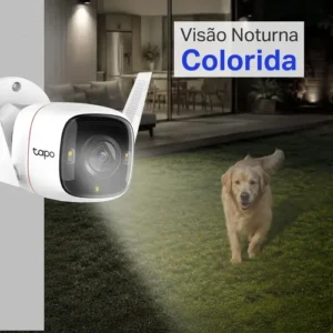 TP-Link Tapo C320WS Câmera de Segurança Wifi 2K QHD Colorida IP66 - Imagem 2