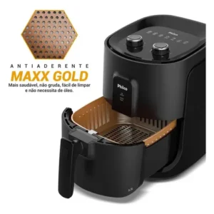 Air Fryer Philco 5,5l Cesto Quadrado 1500w Paf55a Cor Preto - Imagem 4