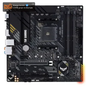Placa-mãe Asus P/amd Am4 B550m-plus Tuf Gaming 4xddr4 Matx - Imagem 1