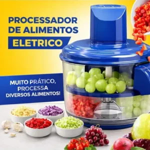 Descascador Elétrico De Alimentos Alho Legumes Frutas - Imagem 3