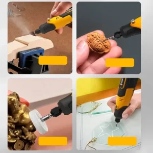 Mini Retifica Profissional Lixadeira Completa Acessório 57x1 3 - Imagem 3
