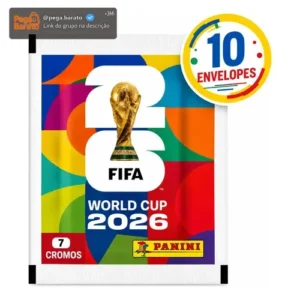 Kit 70 Figurinhas Oficiais Copa Do Mundo 2026 Album - Imagem 1