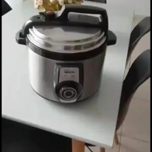 Panela De Pressão Elétrica Walita Daily Philips Ri3103 Metal Cor Preto/Prata Frequência 60 Hz - Imagem 2