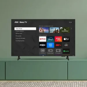 Smart Tv Aoc Dled 32 Wi-fi Roku Tv Quad Core 32s5155/78g - Imagem 7