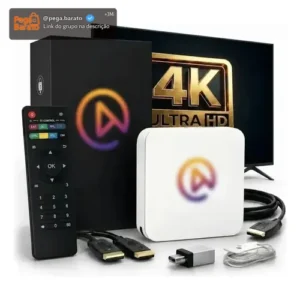 Smart Tv Stick V10 4k Android 10 Wifi 5g 3 Geração Copa 2026 Preto - Imagem 1
