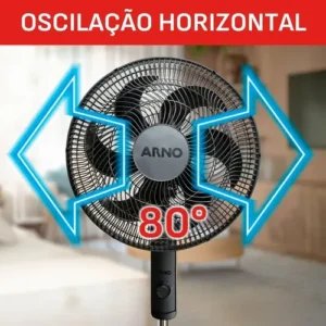 Ventilador Arno Coluna Essential 40cm 6 Pás 220v Ve2c - Imagem 10