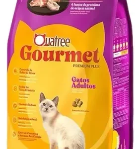 Ração Gatos Adultos Quatree Gourmet Mix De Carnes 10,1kg - Imagem 1
