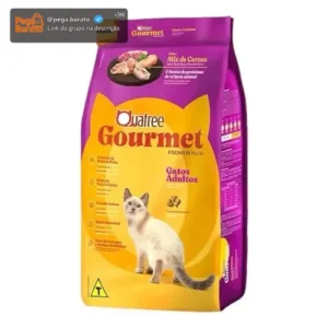 Ração Gatos Adultos Quatree Gourmet Mix De Carnes 10,1kg - Imagem 1