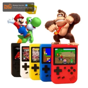 Mini Vd Game Retro Portátil 400 Jogos Clássicos Conexão C/tv - Imagem 1