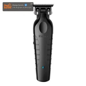 Máquina de Cortar Cabelo Kemei KM-2299 Sem Fio, para Acabamento Profissional - Imagem 1