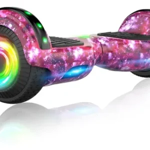 Hoverboard Skate Elétrico Roxo 6,5 Polegadas Bluetooth Cores - Imagem 3
