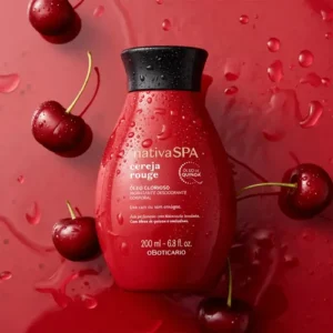 O Boticário Nativa Spa Cereja Rouge Óleo Hidratante Corporal - Imagem 5