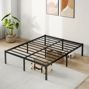Estrado de Cama Casal Hot Wheels Preto Romantic Crown com Armazenamento - Imagem 3