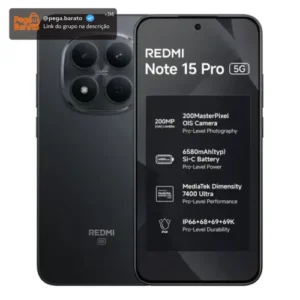 Xiaomi Redmi Note 15 Pro 5g 512gb 8gb Ram C/nfc Prova D'água - Imagem 1